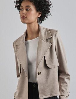STREET ONE Jackenblazer im Velours-Look