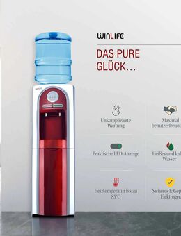 Vermietung - Elektrischer Wasserspender für Büro und Event - Rostock Schmarl