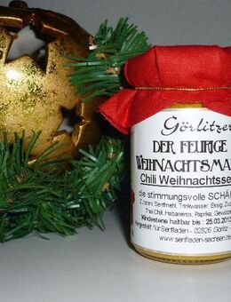 Görlitzer feuriger Weihnachtsmann Senf 100ml - Görlitz Zentrum