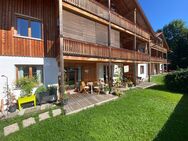 Der See zum Greifen nah. 2-Zimmer-Gartenwohnung. - Schliersee