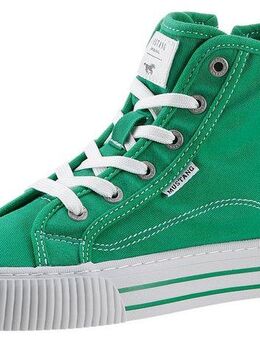 Mustang Shoes High-Top-Sneaker, Freizeitschuh, Schnürboots, Plateau, High Top-Sneaker, Freizeitschuh mit Innenreißverschluss