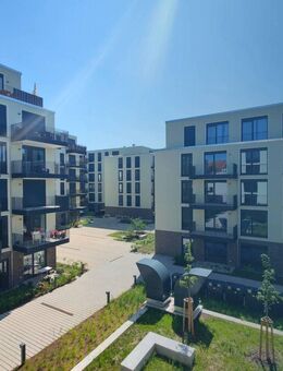 Moderne 2-Zimmer-Wohnung mit Einbauküche und Balkon im Neubauquartier 'Großherzog Friedrich Höfe' - Saarbrücken