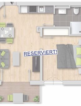 RESERVIERT! Kapitalanleger aufgepasst! Rentable 2-Zimmer-NEUBAU-Wohnung in Ingolstadt zu verkaufen! - Ingolstadt