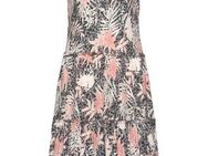 Buffalo Jerseykleid mit Alloverdruck und Volantrock, Minikleid, Sommerkleid, Strandkleid