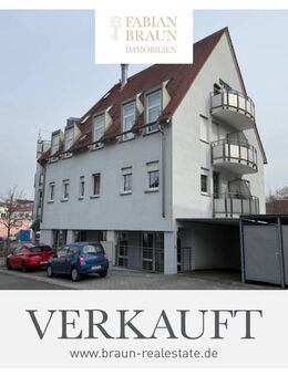 3-Zi-Galeriewohnung mit Balkon, Lift, 2.OG, in zentraler Wohnlage, 90513 Zirndorf - Zirndorf