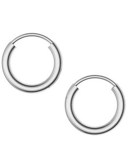Firetti Paar Creolen Schmuck Geschenk Silber 925 2,0 mm breit, Made in Germany