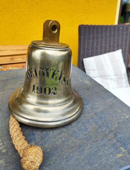 Glocke Edelweiss Gebirgsjäger Messingglocke WK - Steineroth