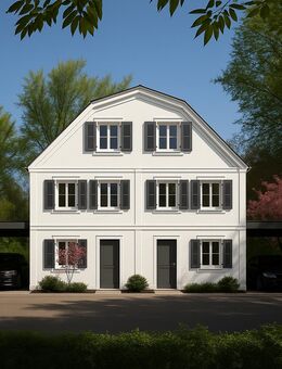 Neubau DHH in klassischer Architektur in Top-Lage nähe Pasinger Stadtpark - München