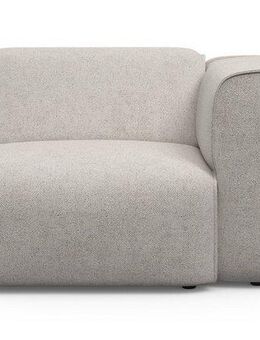 RAUM.ID Sessel Merid Sofa-Eckelement, Maße B/T/H: 109/97/46 cm, als Modul oder separat verwendbar, für individuelle Zusammenstellung