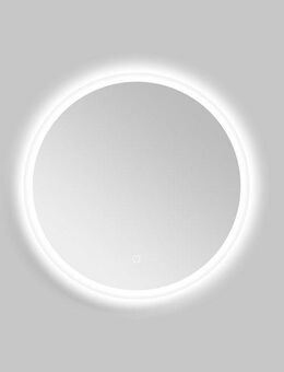 welltime LED-Lichtspiegel Aura, mit Lichtfarbenwechsler und Dimmschalter, in verschiedenen Größen