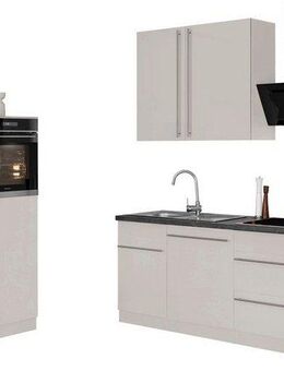 wiho Küchen Küche Chicago, Breite 330 cm, mit Hanseatic-E-Geräten, extra kurze Lieferzeit