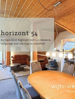 Horizont 54 | Dachgeschoss-Highlight mit 5,5 Zimmern, Tiefgarage und Top-Lage in Radolfzell - Radolfzell (Bodensee)