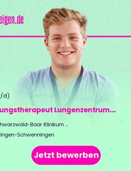 Atmungstherapeut Lungenzentrum (w/m/d) - Villingen-Schwenningen