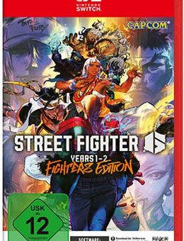 Street Fighter 6 - Years 1-2 Fighters Edition (Software Key Card) Nintendo Switch