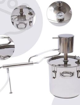 Destillieranlage Ätherischer öle + Kühler 22L EUR 90,00 - Braunschweig Zentrum