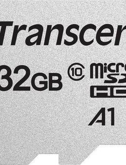 Transcend 300S microSDHC 32GB Speicherkarte (32 GB, Class 10, 100 MB/s Lesegeschwindigkeit)