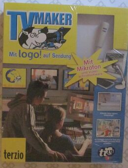 TV Maker mit Mikrofon - Mit logo ! auf Sendung, "terzio", neu, ovp. - München
