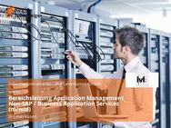 Bereichsleitung Application Management Non-SAP / Business Application Services (m/w/d) - Leverkusen