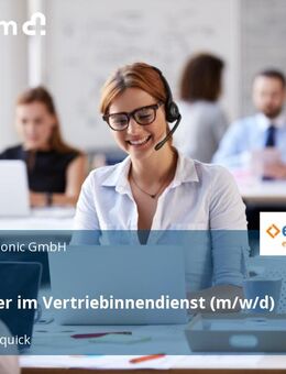 Mitarbeiter im Vertriebinnendienst (m/w/d) - Wurmannsquick