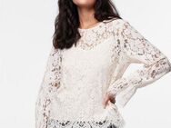 Y.A.S Spitzenbluse YASPERLA LS LACE TOP S. NOOS