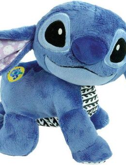 Clementoni® Plüschfigur Disney Baby, Krabbel mit mir Stitch, mit Sound
