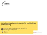 Forschungsassistent (m/w/d) für nachhaltige Entwicklung - Bonn