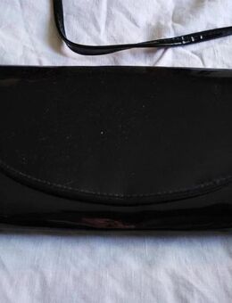 Schwarze Lacktasche - Vintage - Pirmasens