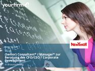 (Senior) Consultant* / Manager* zur Beratung des CFO/CEO / Corporate Development - Braunschweig