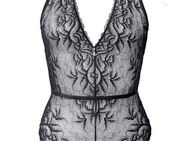 JETTE Stringbody mit abnehmbaren Schmuckteilen aus feinen Strasssteinchen, sexy Dessous