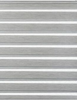 Doppelrollo de luxe, GARDINIA, halbtransparent, mit Bohren/ohne Bohren, freihängend, Klemm- oder Schraubmontage, hochwertiges Gesamtkonzept mit silbernen Metallkomponenten