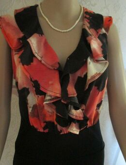 NEU * Sexy * Flamenco * Salsa * Abend * Ausgeh * Cocktail * Tanz * Etui * Strech * Volant * Mini Kleid "AX Paris" Gr. 34- 36, 38/ XS- S * schwarz * bunt * - Riedlingen