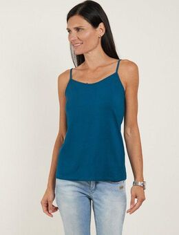 Seidel Moden Spaghettitop mit dezentem V-Ausschnitt, MADE IN GERMANY