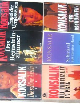11 Taschenbücher Romane Konsalik zum Auswählen - Amberg