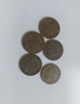 1 Schilling Münzen aus den 1960er Jahren - Neuhaus (Inn)