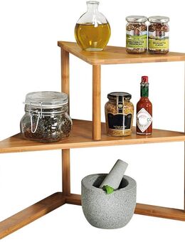 Kesper Küchen-Eck-Regal mit 2 Etagen Küchenregal Standregal - Birkenfeld (Baden-Württemberg)