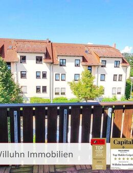 Großzügige 4-Zimmer-Maisonette mit Südbalkon, Tageslichtbad, Stellplatz + Ausbaupotenzial - Machern