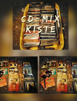 CD-Mix Kiste Rock/ Pop/ HipHop/ RnB/ Klassik/ 80's-2000er Retro - Ertingen