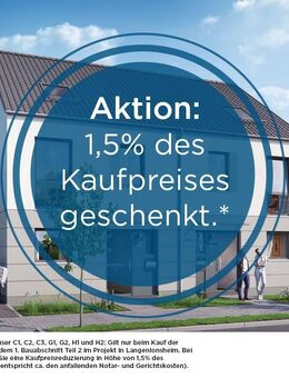 Hermann Immobilien: Einziehen & Wohlfühlen! (DHH H2) - Langenlonsheim