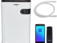 Medion® Luftentfeuchter Smarter Luftentfeuchter (MD12044), für Räume bis zu 40m², Entfeuchtung 24 l/Tag, Tank 5 l, Steuerung per App oder Fernbedienung, Volumen Wassertank ca. 5L