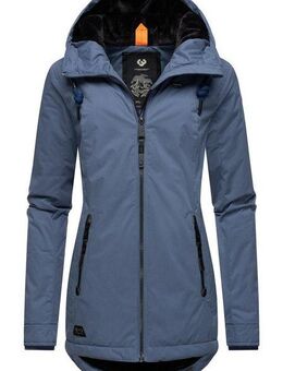 Ragwear Winterjacke Zuzka Winter Wasserdichter Winterparka mit Teddyfleece Innenfutter