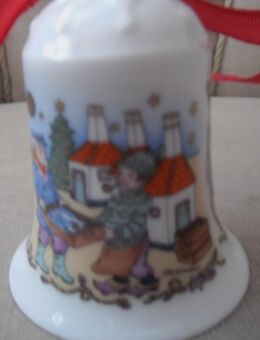 Hutschenreuther Weihnachtsglocke 1994 "Ostseeinseln" (Limitierte Edition) NM - Groß Gerau