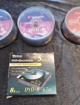 Großes Konvolut 67 St. CD's-R und DVD's+R neu und unbenutzt - Aachen