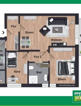 Solide 3-Zimmer-Wohnung – jetzt einziehen oder investieren - Weyhe