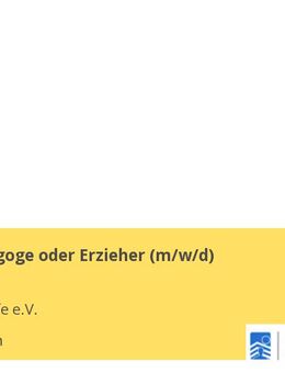 Sozialpädagoge oder Erzieher (m/w/d) - München