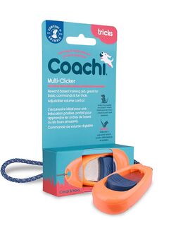 Coachi Multi-Clicker für Hunde - coral