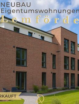 Neubau-Highlight in Lemförde - 16 Eigentumswohnung mit KfW-Förderung zu verkaufen! - Lemförde