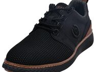 bugatti Schnürschuh, Freizeitschuh, Halbschuh, Schnürer mit Kontrastbesatz an der Ferse