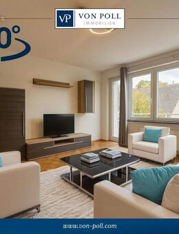 Ankommen und Wohlfühlen - stilvolle, moderne 3-Zimmer-Wohnung mit Balkon - Meerbusch