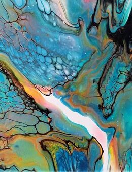 Kunsthandel Gennep - "Turquoise Waters" - Kleve Zentrum