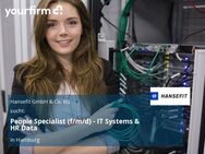 People Specialist (f/m/d) - IT Systems & HR Data - Hamburg